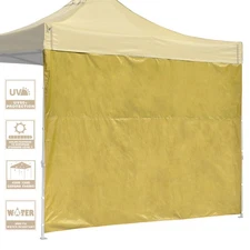 InstaHibit Universal Sidewall UV50+ Fit 10x10 Ft Pop up Canopy 1 Piece Party