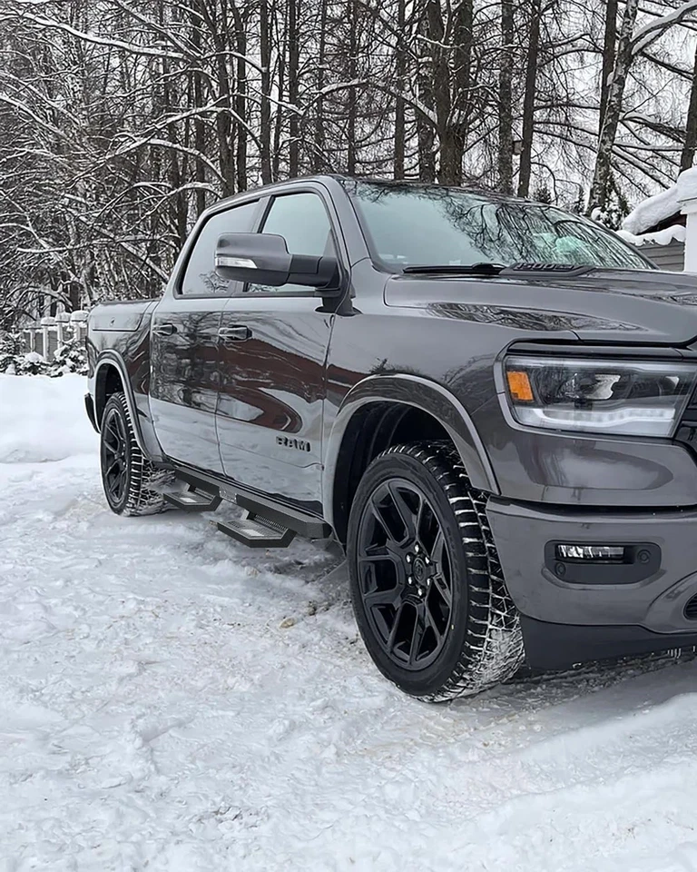 Running Boards for 2015-2025 F150 Super Crew Cab 2017-2025 F250/F350 Super Duty Foto 2 de 4