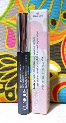 Clinique Lash Power Mascara in Black Onyx .21 oz. FS NIB $27 Value + Tax
