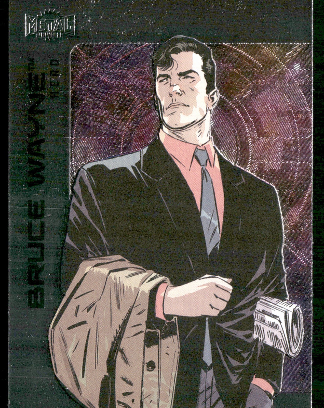 2025 Skybox Metal Universe Batman Bruce Wayne #2