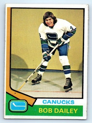 1974-75 Topps #240 Bob Dailey RC Vancouver Canucks