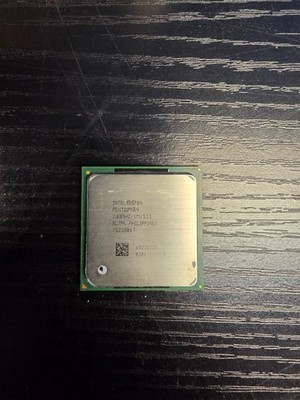 Intel Pentium 4 2.8GHz Socket 478 CPU SL7PK 1MB Cache Prescott Processor