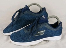 Skechers Goga Max Go Step Lite Gen 5 Trainers Blue Uk 5 Women Light Weight 