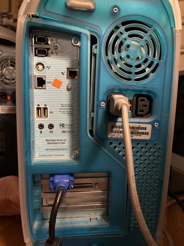 Excellent Vintage Powermac G3 300MHz Blue & White 64mb Ram, OS X 10.1.4 - Picture 13 of 17