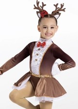 Weissman Run Rudolph Run Ballet Dance Costume Size SC