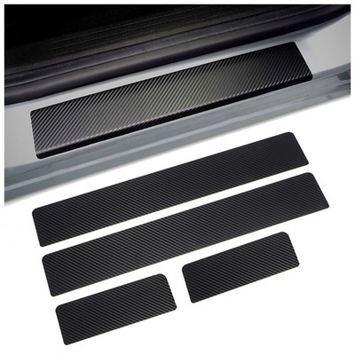 Sill Trims for Toyota Highlander IV (XU70) 2019-Black | Matt Grey