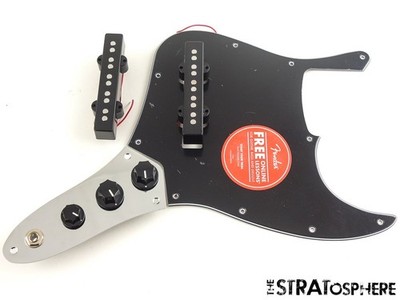 Fender Squier Affinity 5 String Jazz Bass V LOADED PICKGUARD, Black $10 OFF
