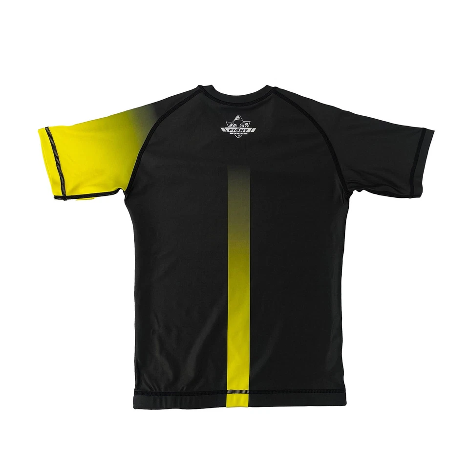 Бойцовский клуб детский ранжированный Rash Guard желтый старый - Изображение 2 из 4