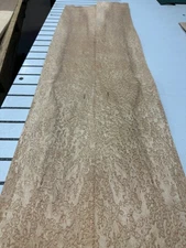 Birdseye Maple Raw Wood Veneer 2 sheets 46" x 6'' BE27