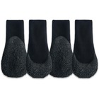 Goo-Eez Lites All Season Terrain Dog Booties Black Medium 4Pk, Pre-owned