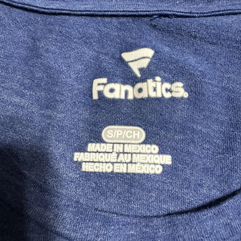 Camiseta azul de fanáticos de la Universidad de Kentucky para mujer nueva universidad NCAA pequeña Foto 4 de 4