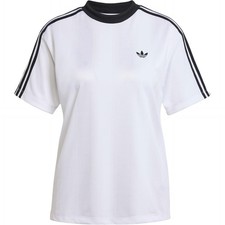 adidas Adicolor Jacquard Sports Casual Crew Neck Short Sleeve T-Shirt