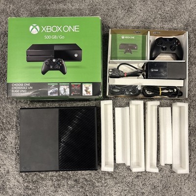 Xbox One 500GB Console - Complete In Box w/ Inserts - Tested