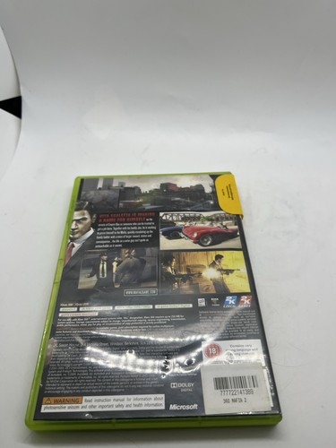 Mafia 2 II Microsoft Xbox 360 Video Game Complete Map Manuals Tested - Picture 12 of 24