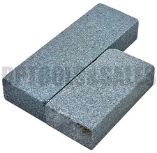 2pc Sharpening Stone Set Aluminum Oxide Hone Knife Blade Tool Sharpener