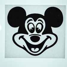 Original VINTAGE 1970s Heat Transfer Mickey Mouse Iron On