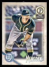 2018 Topps Gypsy Queen #293 Daniel Mengden Card Oakland Athletics