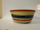 Swirl DecorativeBowl 7in Multicolor Striped Ceramic, Microwave & Dishwasher Safe — photo 2