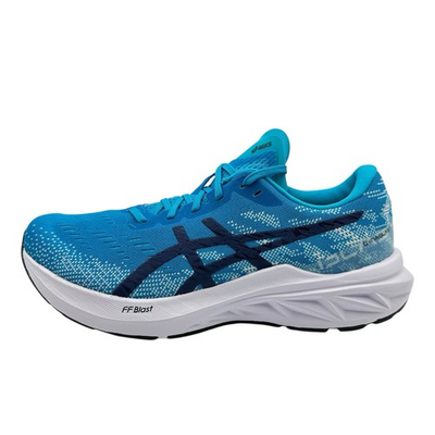 #ad Mens 7.5 ASICS Dynablast 3 Island Blue Indigo Running Shoes 1011B460 403 $63.36