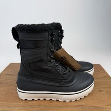 New NWOB Big Kids Quicksilver Sub Zero Hi Insulated Winter Snow Boots Sz 1 Y