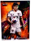 2024 Topps Finest MLS Gabriel Pirani Orange Refractor # /50 RC D.C. United