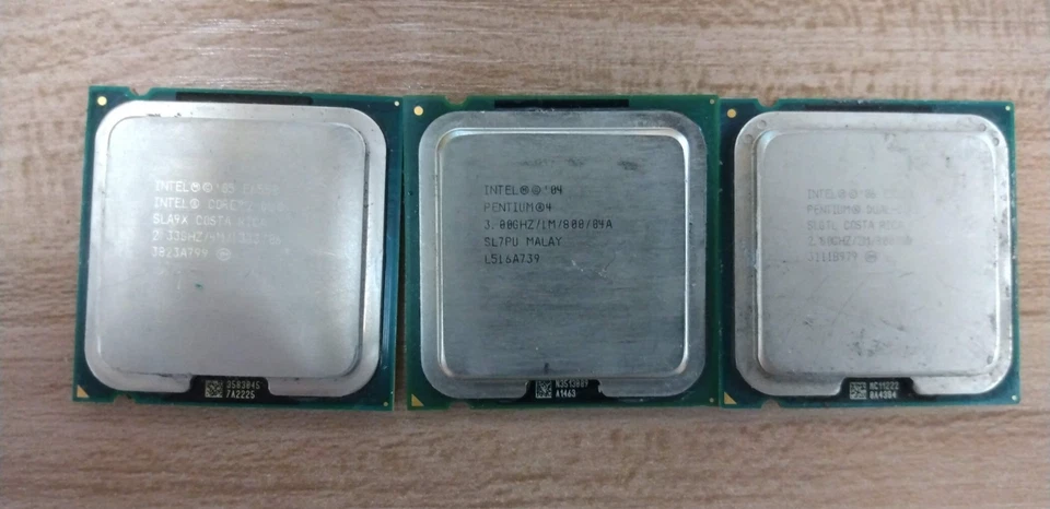 Lote mixto de procesadores CPU Intel sin pines de 3,55 lb para recuperación de chatarra/oro Foto 3 de 3