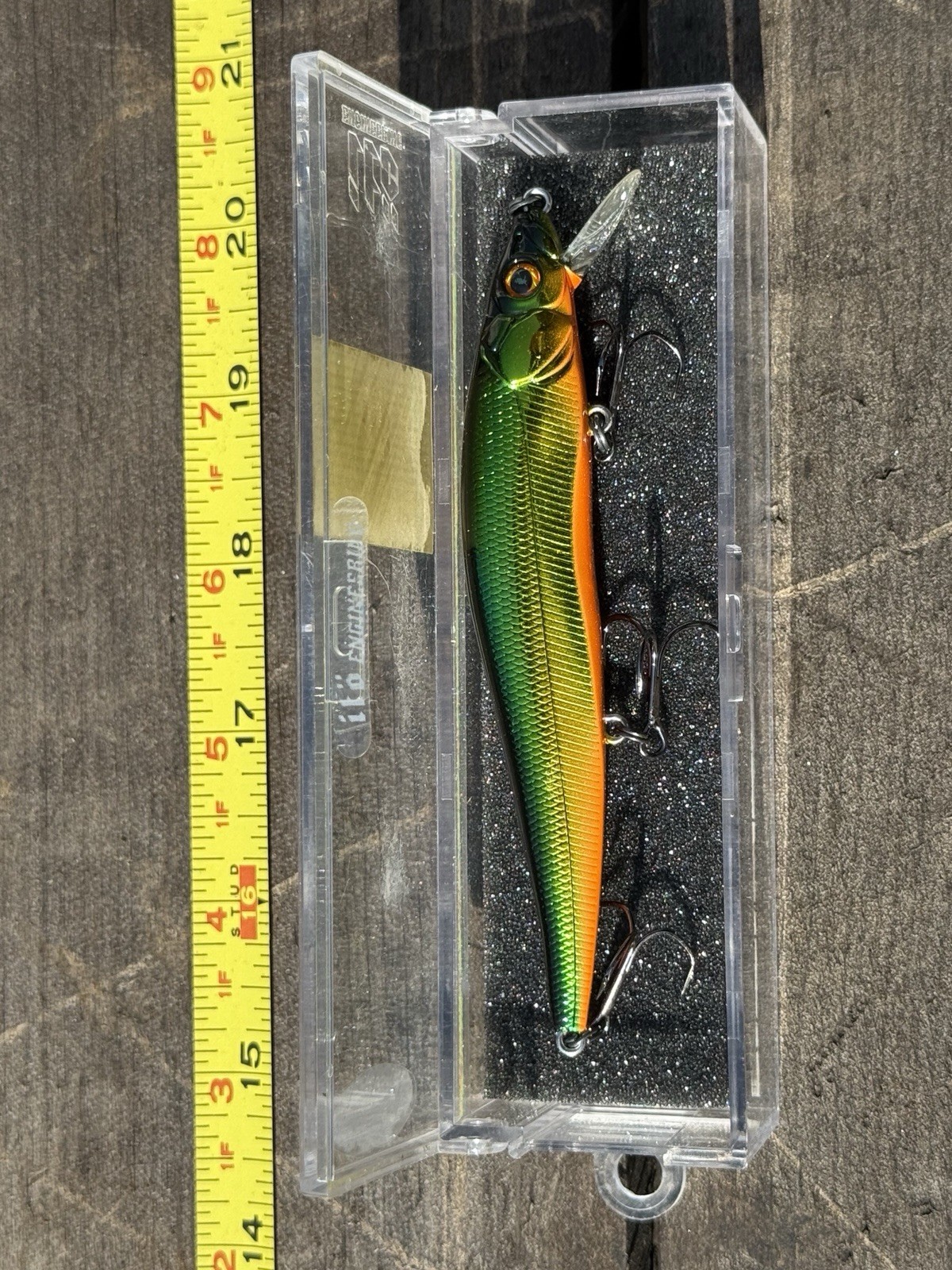 SUPER TUFF FIND “2002”Megabass ITO VISION ONETEN 110  SHAD color NOS UNKNOWN:) - Image 12