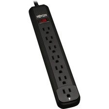 Tripp Lite by Eaton Power It 7-Outlet Power Strip 12 ft. 3.66 m Cord Black Ho