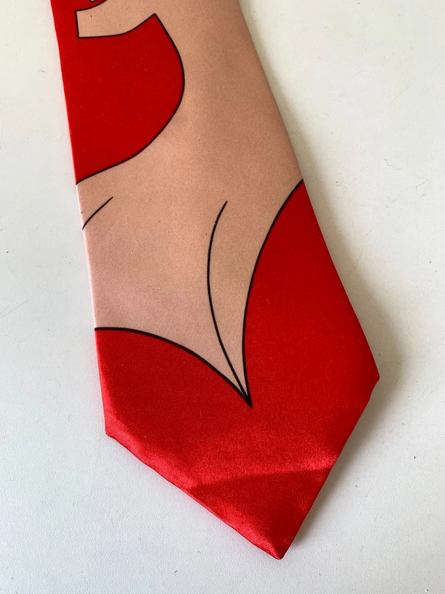 RARE Vintage 90s Jessica Who Framed Roger Rabbit Men's Neck Tie Disney
