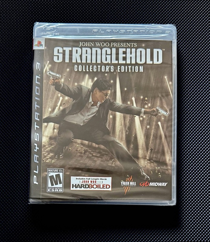 Stranglehold - Collector's Edition [Sony PlayStation 3, 2007] BRAND NEW, SEALED