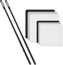 Flute Cleaning Kit 2 Flute Cleaning Rods with 6 Pack Flute Cleaning Cloth Musica