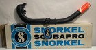 Vintage Scuba NOS Scubapro 257 Wrap Around Jet Schnorchel OVP mit Etikett Tauchen