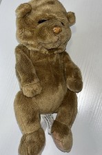 Vintage FurReal Friends Plush Newborn Bear Cub 9  Brown 2004 Tested