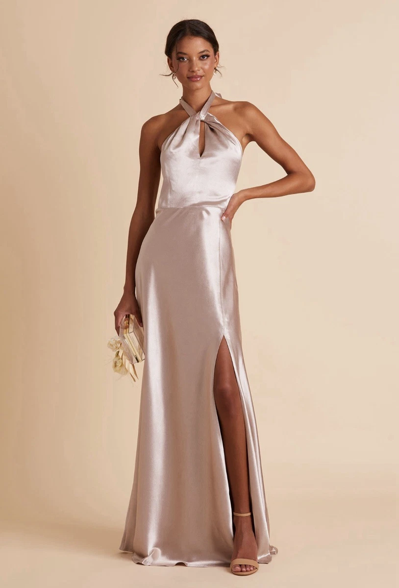 Satin Gold Bridesmaid Dresses for sale | eBay