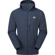 Mountain Equipment Herren Aerofoil Full Zip Jacke Gr. XL - Blue Nights