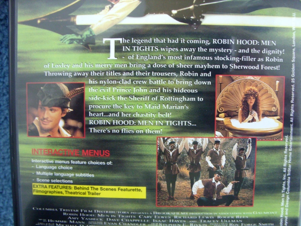 Robin Hood Men in Tights (DVDR2) 1993 Gary Ewes 100mins+Extras (BARGAIN) - Image 3 of 4