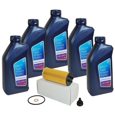 5L ORIGINAL BMW Motoröl Öl 5W30 LL04 Ölkit Ölfilter BMW X1 X2 1er 2er