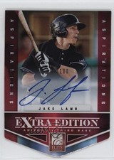 2012 Elite Extra Edition Aspirations Die-Cut Signatures /100 Jake Lamb Auto 0u2r