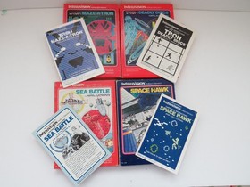 Intellivision II 2 Console Model Bundle with Cords, 4 Boxed Games with Manuals