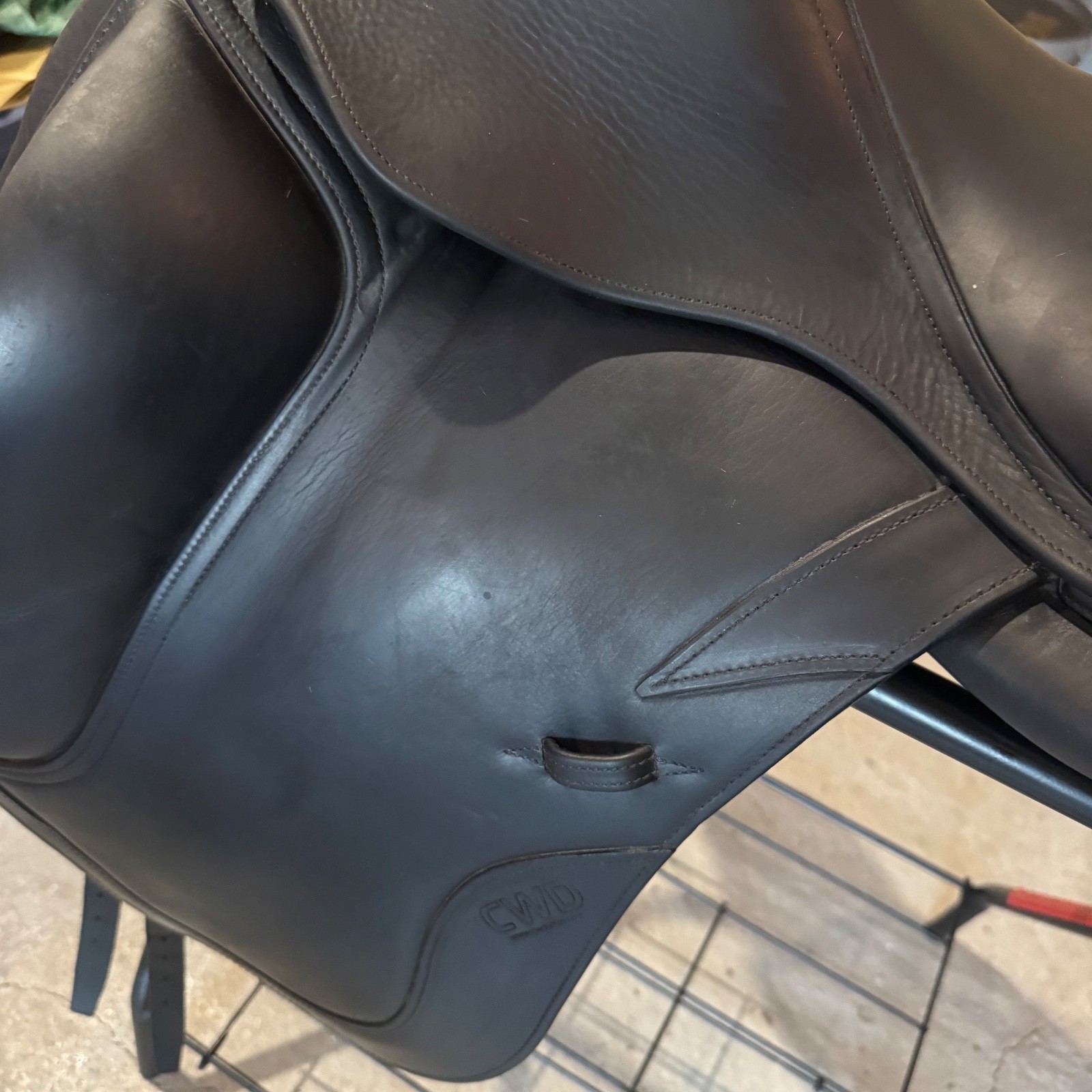 CWD Dressage Saddle, great condition, little use, cover and leathers, 17.5" 