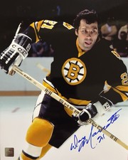 Don MARCOTTE Signed 8x10 Photo! BOSTON BRUINS Legend Stanley Cup Champ! W/COA