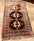Turkish Leski Star Hand-woven Kazak wool rug Oriental wool carpet 7' x 4' — photo 9