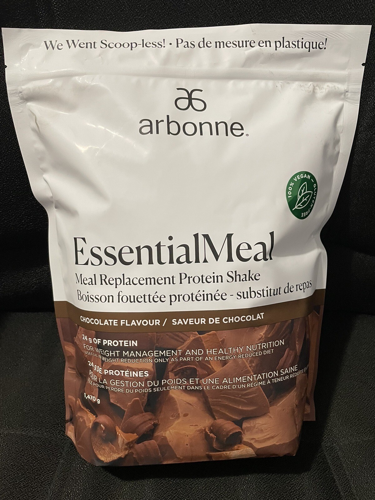 Arbonne Essential Meal Replacement Protein Shake 1,470g 30 Servings