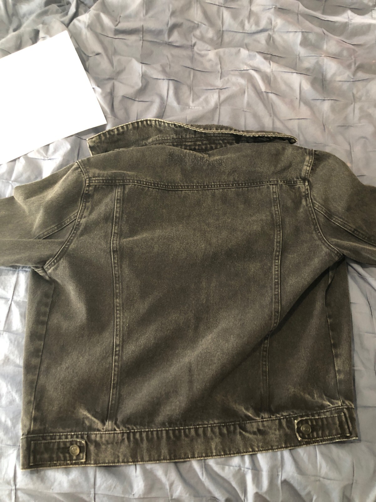 Black Denim Jacket - image 4