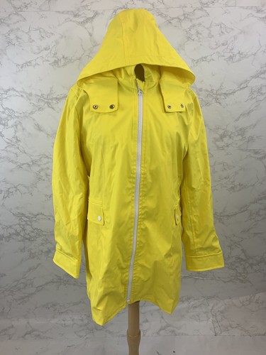 Yellow Rubberized Raincoat Size Xl | eBay