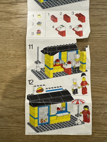 Lego 6683 Burger Stand 100% Complete With Instructions No Box. - Picture 17 of 18