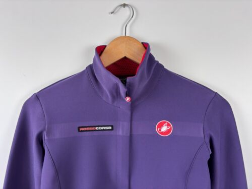 Womens Castelli Rosso Corsa Gore Windstopper Thermal Cycling Jacket Size S - Picture 2 of 9