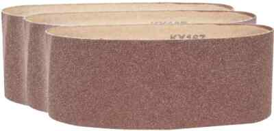 3x Schleifband Schleifpapier Schleifzubehör K80 - passend für SCHEPPACH OSM600