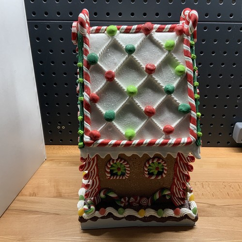RAZ Imports Weihnachten Zuckerstange Kaugummidrop Lebkuchenhaus 13,5 Zoll - Bild 10 von 21