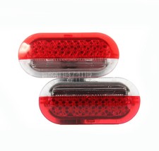 Nuevo juego de luces de advertencia de panel de puerta interior de 2 piezas para VW Beetle Golf Jetta MK4